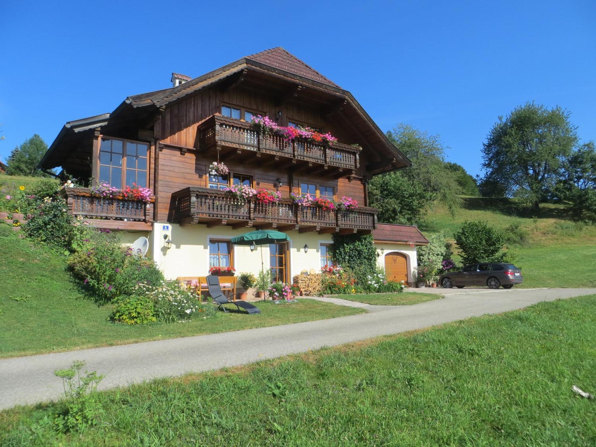 Ferienwohnung Brigitte Perner Nussdorf am Attersee Exterior foto